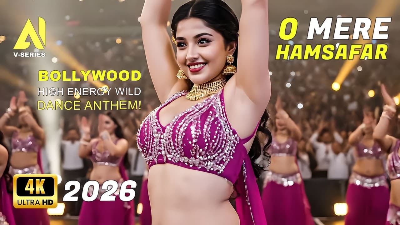 O Mere Hamsafar — a Hindi dance music video on Bollywood.AI