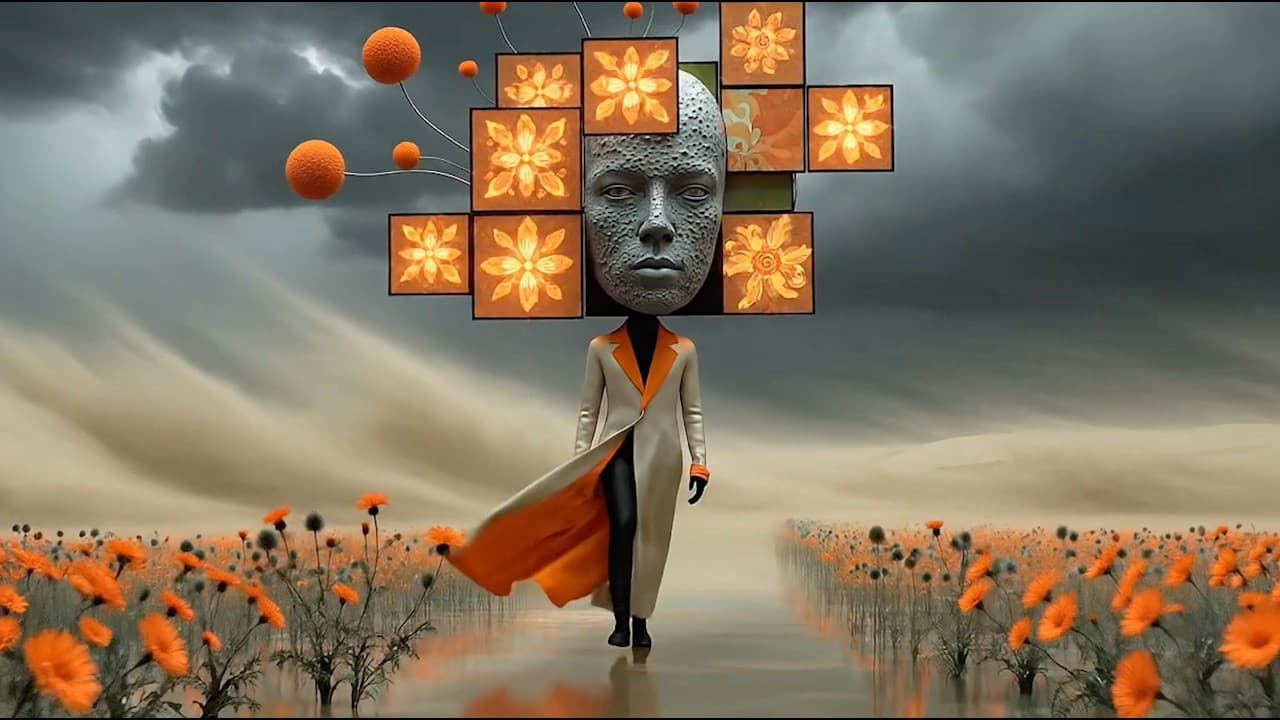 Art in Motion: Colorful Surreal AI Film | Kelly Boesch- 4K by Kelly Boesch AI Art