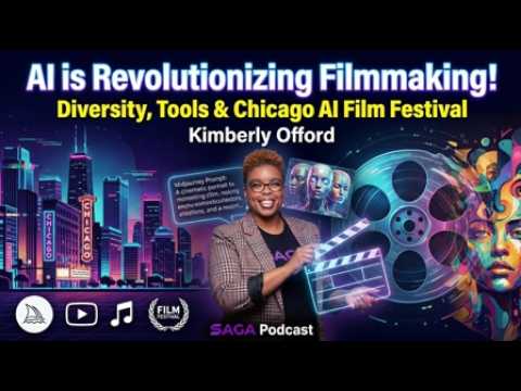 How AI is Revolutionizing Filmmaking: Kimberly Offord on Diversity, and the Chicago AI Film Festival by Saga — Tell Your Story. Make Your Movie.