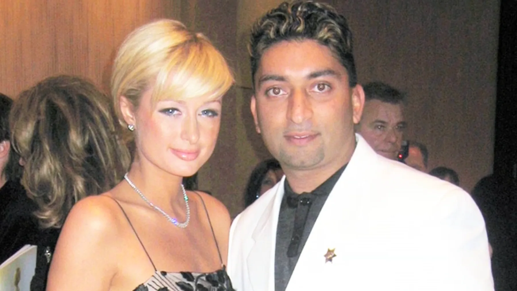 Sheeraz Hasan with Paris Hilton