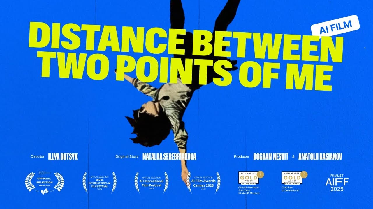 Distance Between Two Points of Me by Illya Dutsyk, Bogdan Nesvit & Anatolii Kasianov